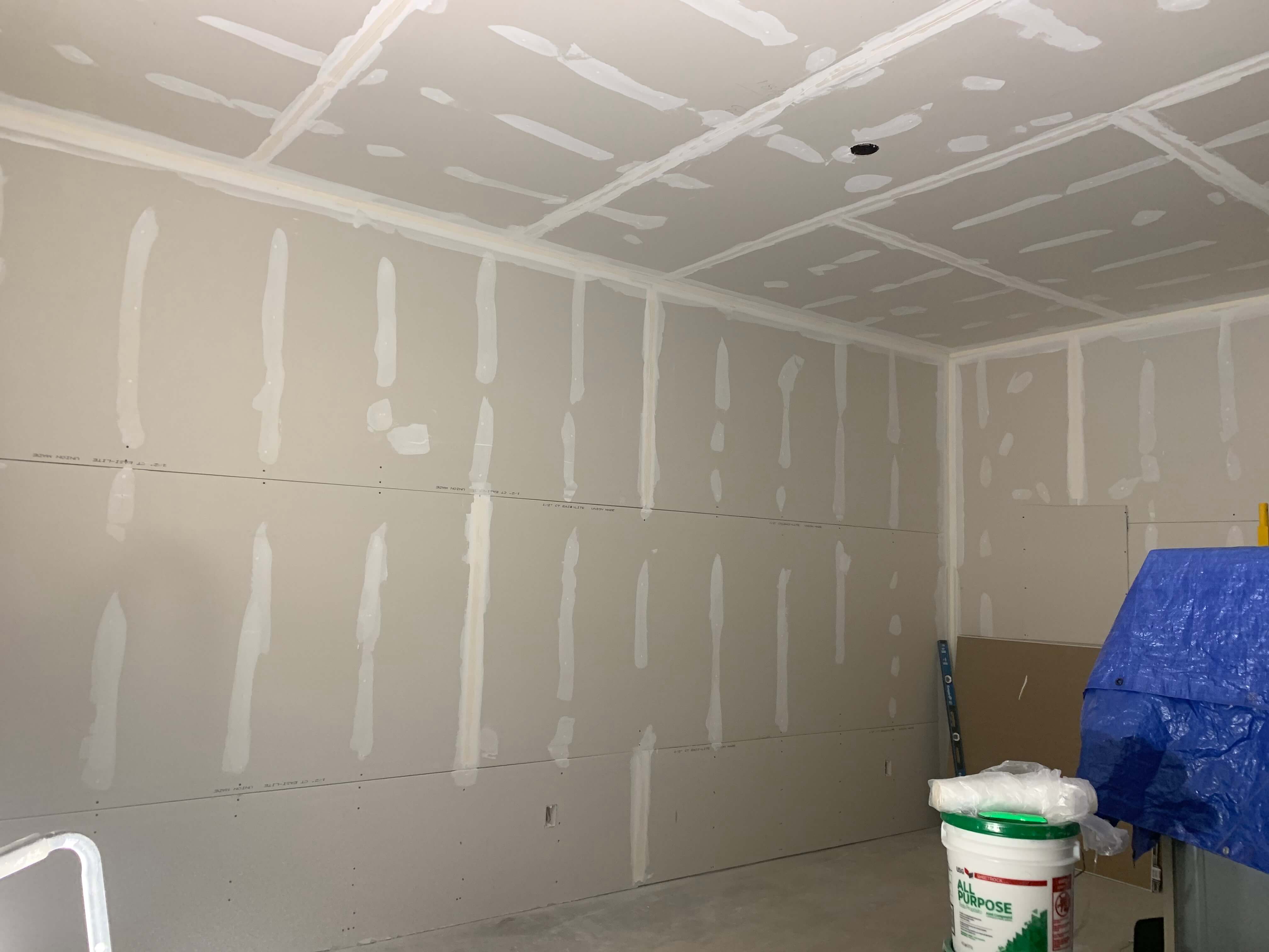 drywall and plastered walls